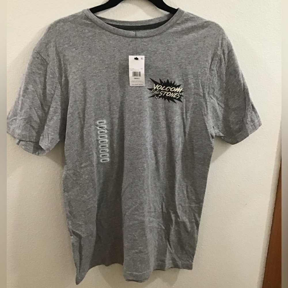 Volcom Stone Graphic Gray Tee
